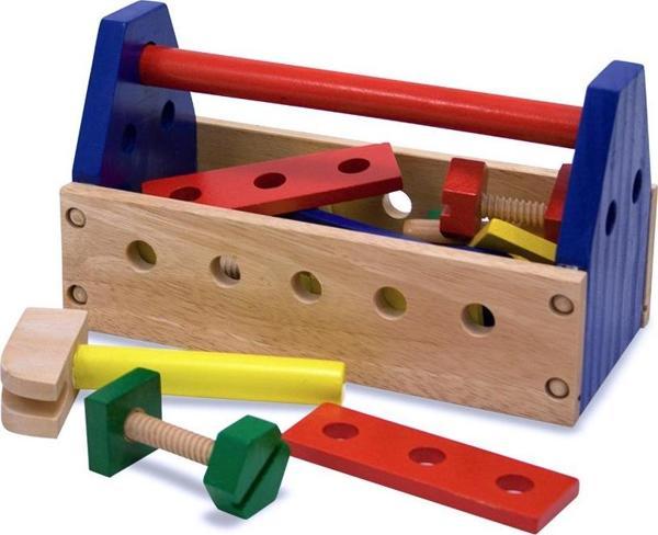 Melissa and Doug Ahşap Takım Çantası - Image 1
