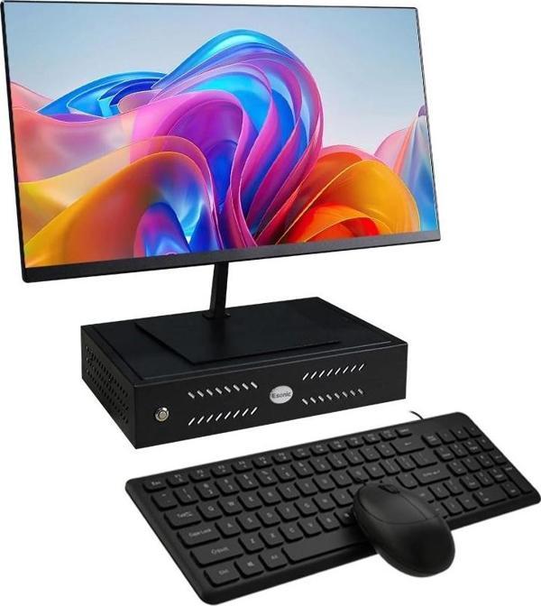 ROWORK MK2 İ5 13400 16GB DDR4 512GB m2 21.5" Monitörlü Set Mini PC - Image 1