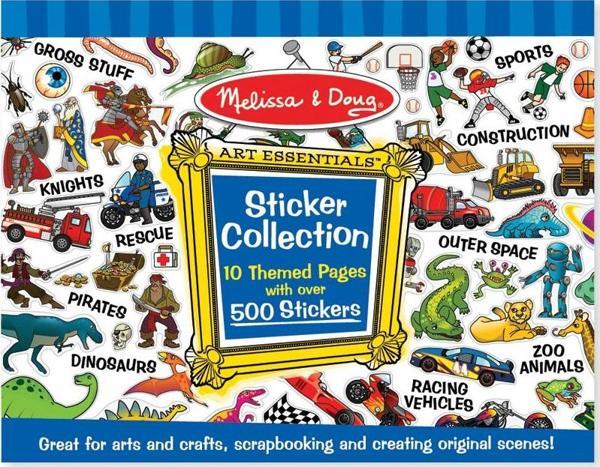 Melissa and Doug Çıkartma Koleksiyonu - Mavi - Image 1