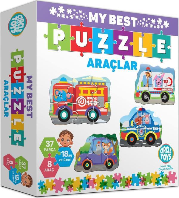 Circle Toys My Best Puzzle Araçlar - Image 1