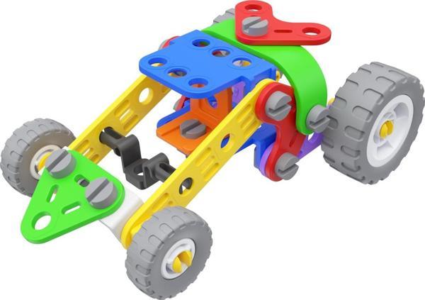 RoyToy Sök Tak Araçlar - Yarışçı (63 Parça) - Image 1