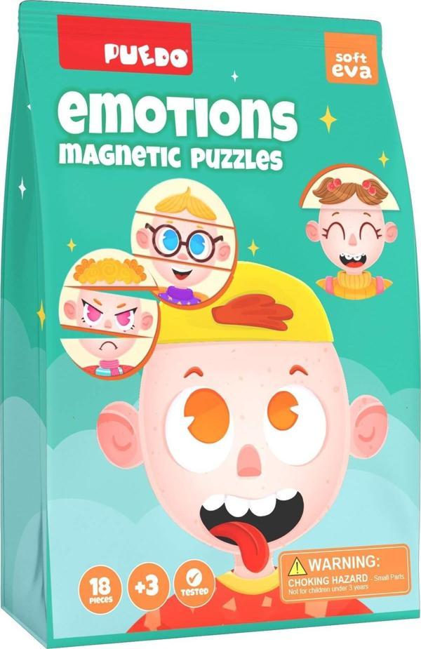 Puedo Manyetik Puzzle - Emotions (Duygular) - Image 1