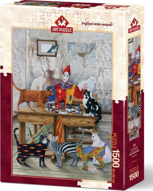 Art Puzzle 1500 Parça Renkli Dünyam 4543 - Image 1