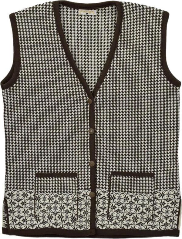 Kadın Anne Cepli Triko Yelek ASY BGL-ST04132 - Image 1