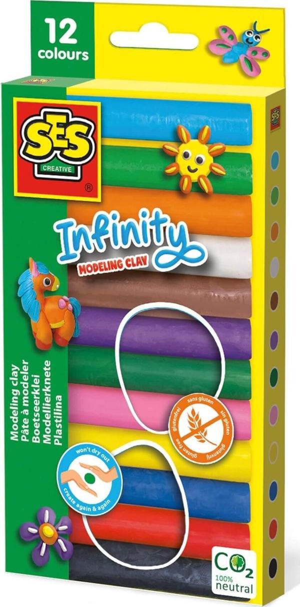 SES Creative Kurumaz Sonsuzluk Modelleme Kili (12x15gr) - Image 1
