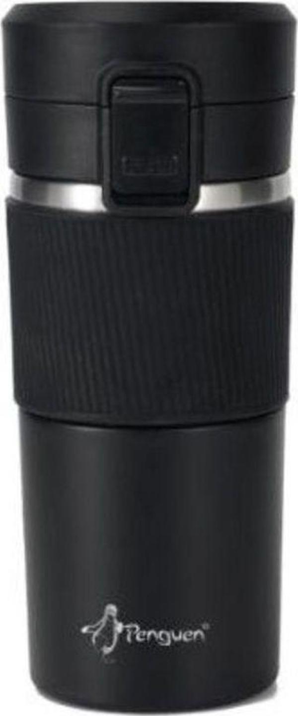 Penguen-3023 Siyah Mug Termos 400 Ml - Image 1