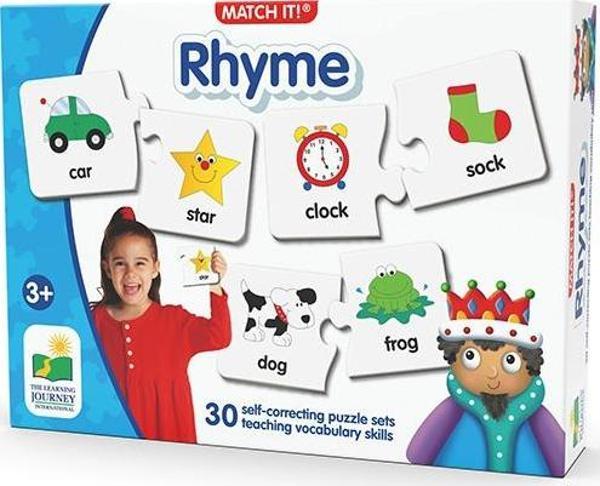 The Learning Journey İngilizce Öğreniyorum - Kafiyeli Kelimeler Eşleştirme - Image 1