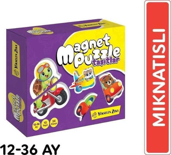 İlk Magnet Puzzle Taşıtlar (12-36 Ay) - Image 1