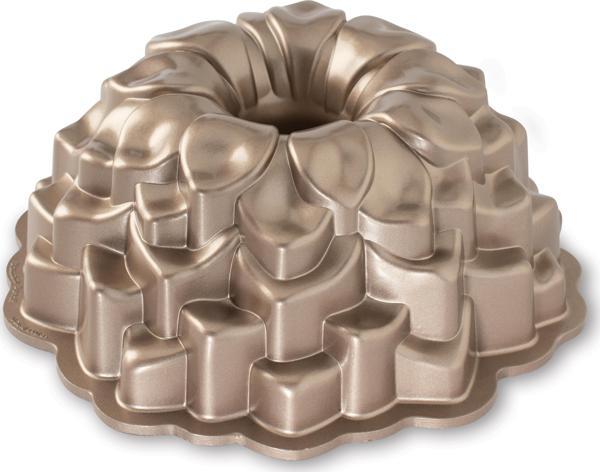 Nordicware Çicek Bundt Kek Kalıbı Bronz   - Image 1
