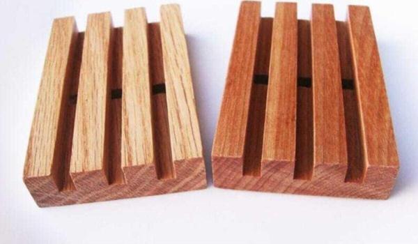 Kütükhouse Ahşap Sabunluk 12*9 Cm - Image 1