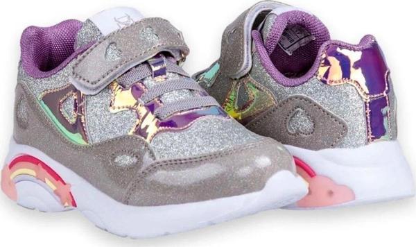 Buckhead 4348-P Diana Gri Kız Çocuk Spor Ayakkabı - Image 1
