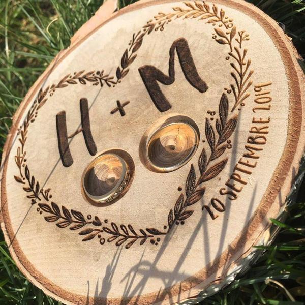 Kütükhouse Söz Nişan Tepsisi Motif - Image 1