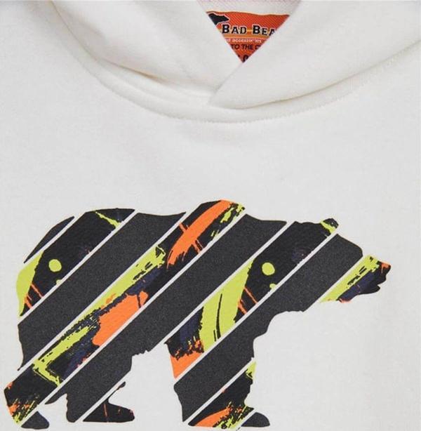 Bad Bear Erkek Çocuk Sweatshirt Beyaz 24.06.12.009 - Image 1