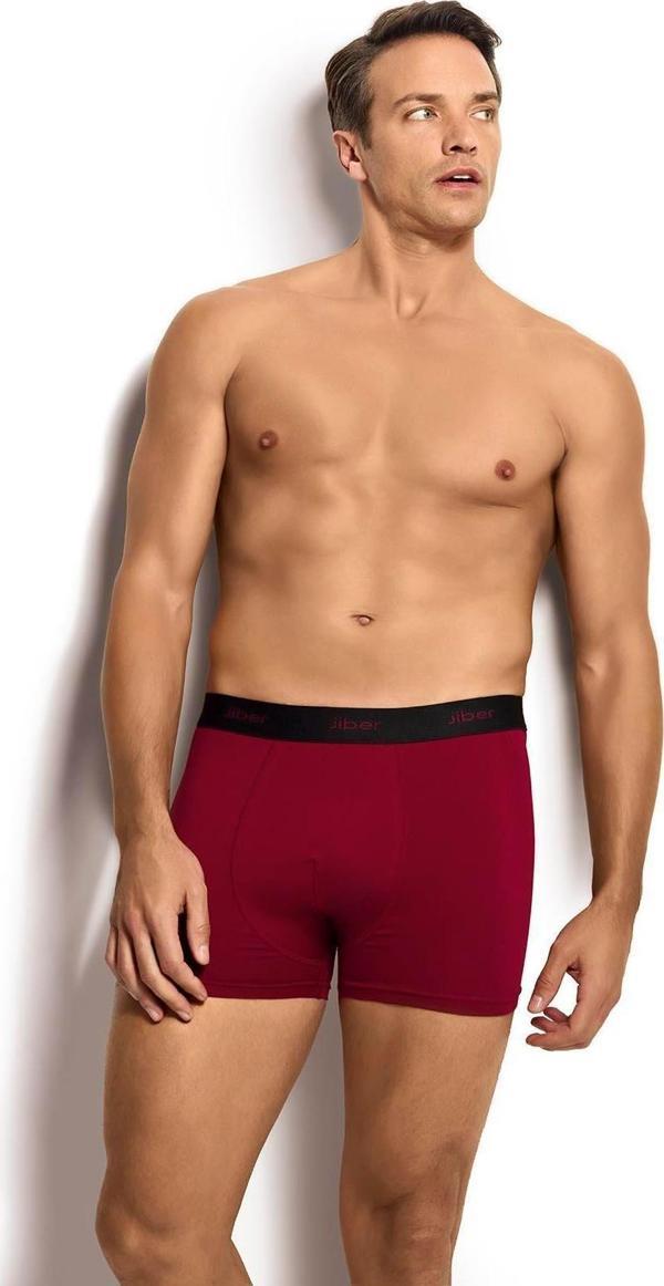 Jiber 321 Erkek Modal Pamuklu Boxer - Image 1