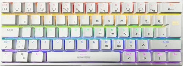 GameBooster GB-G11 GHOST Rainbow Beyaz Mekanik Gaming Klavye - Image 1