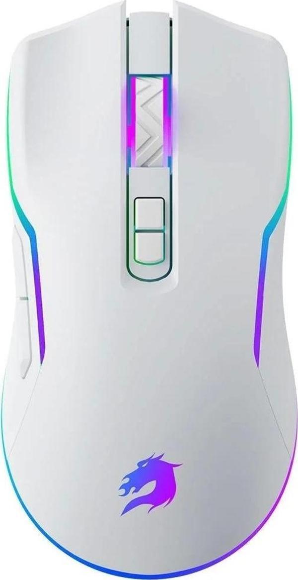 GameBooster M18 Inferno 10000 DPI Beyaz RGB Kablosuz Gaming Mouse - Image 1