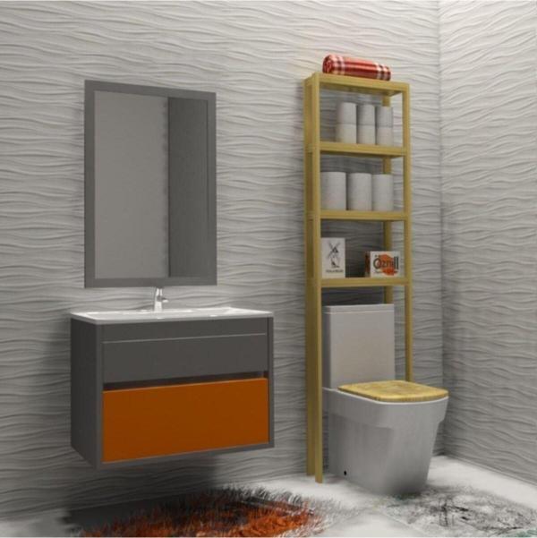 Fokai Wood Fantástıco Lıght - Wc Rezervuar Üzeri Açık Raf - Image 1