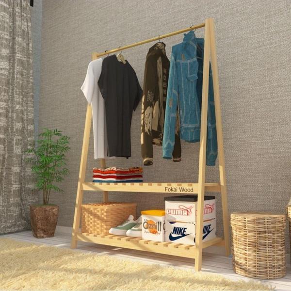 Fokai Wood Teepee - Elbise Askısı - Image 1