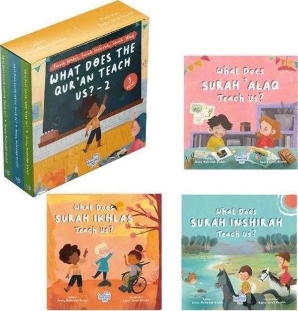 What Does The Qur'an Teach Us? 2 - İngilizce Mini Meal Seti 2 - 3 Kitap Takım - Puset Kitap - Image 1