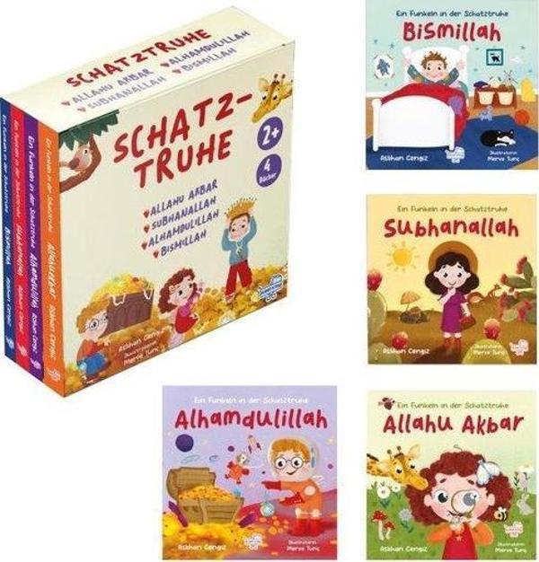 Schatztruhe - Almanca Hazine Sandığı - 4 Kitap Takım - Puset Kitap - Image 1