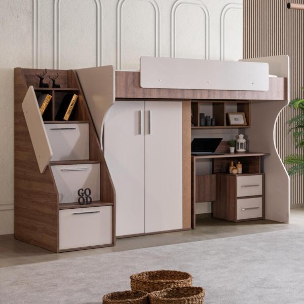 Ranza, Milano Dolaplı Çalışma Masalı Modern Ranza - Image 1