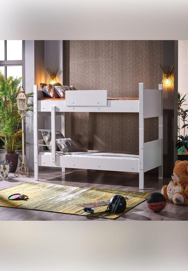 Limni Home Mondo Ikili Ayrılabilen Mdf Profilli 90X190 Ranza Beyaz 95x205 cm - Image 1