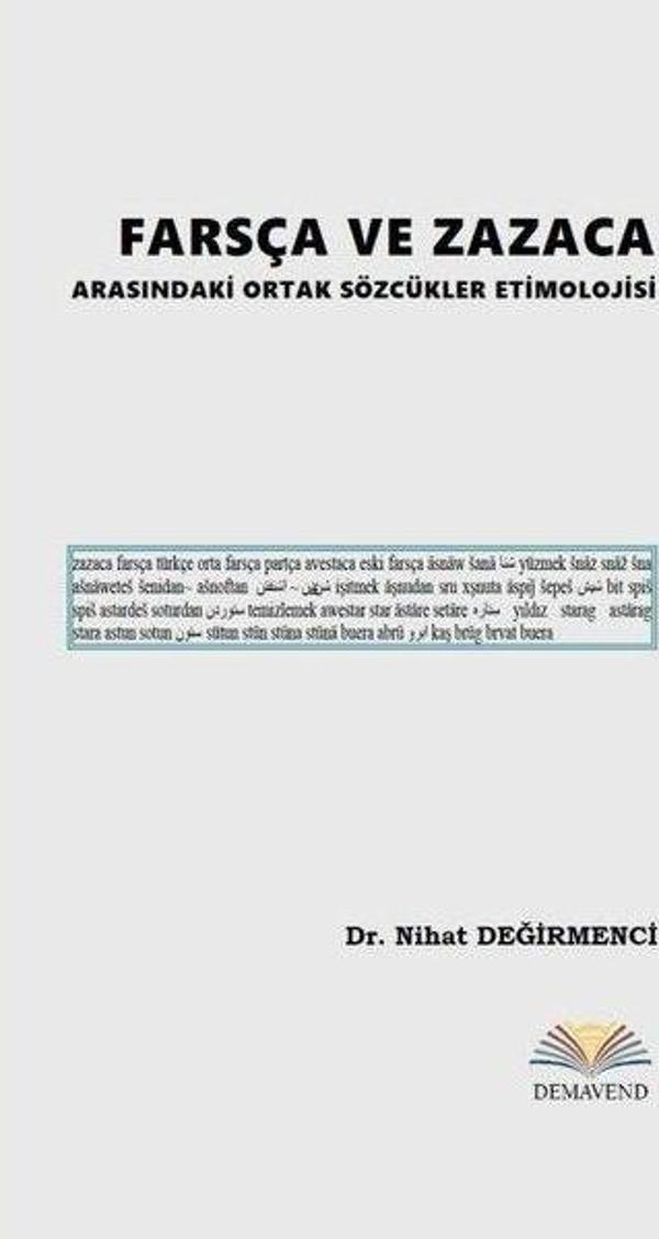 Farsça ve Zazaca Arasındaki Ortak Sözcükler Etimolojisi - Demavend - Image 1