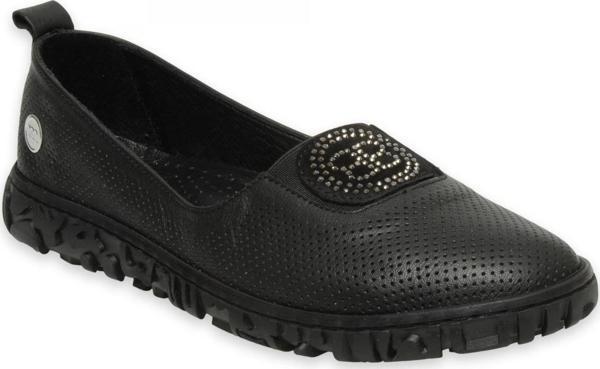 Mammamia D25Ya-135 Günlük Siyah Kadın Babet - Image 1