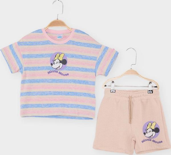 Minnie Mouse Lisanslı Kız Çocuk 2'li Takım 21821 - Image 1