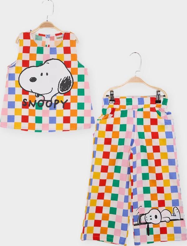 Snoopy Lisanslı Kız Çocuk 2'li Takım 21966 - Image 1
