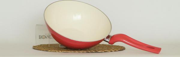 Bonera 24 Cm Pembe Wok Tava  - Image 1