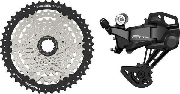 Shimano CS-HG400 8s 11-45 Kaset + RD-U200 Arka Aktarıcı Seti - Image 1
