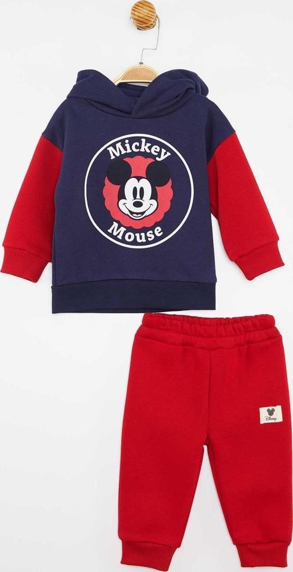Mickey Mouse Lisanslı Erkek Bebek 2'li Takım 21125 - Image 1