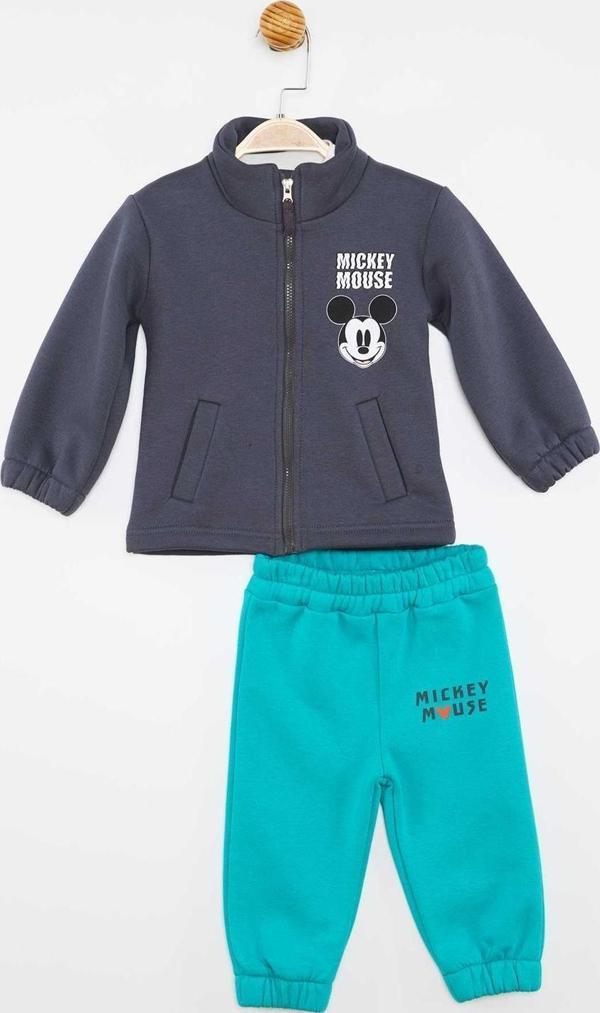 Mickey Mouse Lisanslı Erkek Bebek 2'li Takım 21128 - Image 1