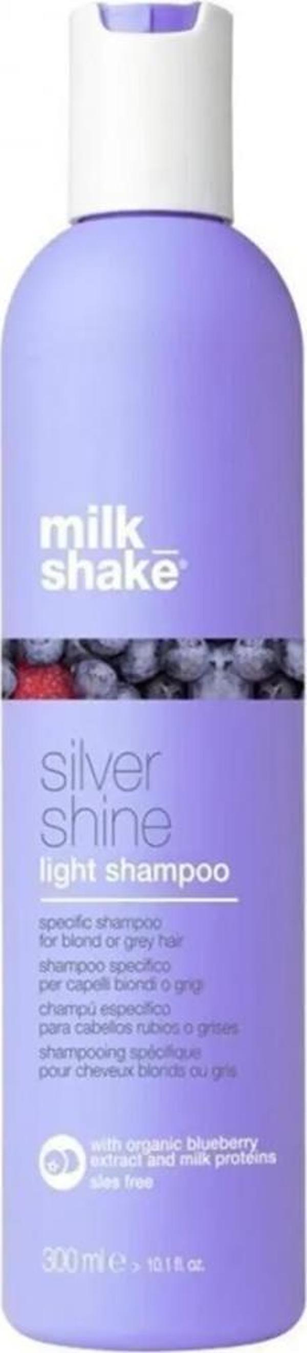 Milkshake Silver Shine Light Shampoo 300ml - Image 1