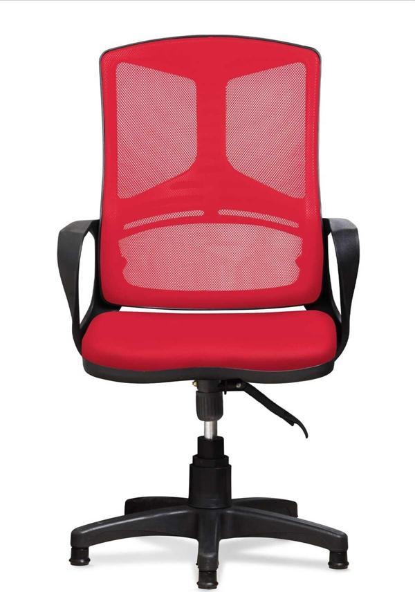 Arenzo Misafir – Bekleme – Sekreter Koltuğu Kırmızı Arya Model - Image 1