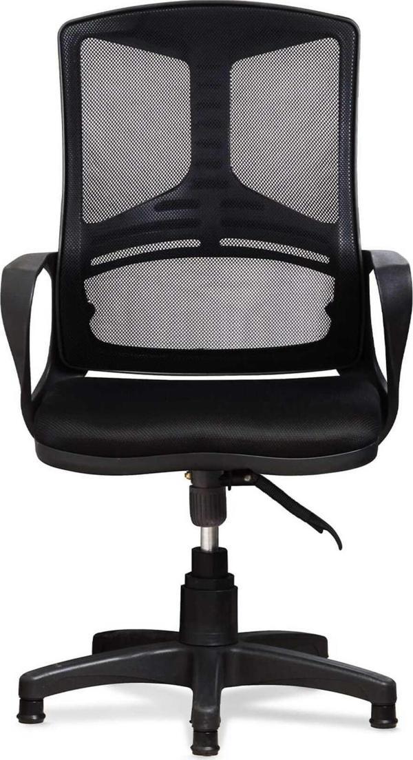 Arenzo Misafir – Bekleme – Sekreter Koltuğu Siyah Arya Model - Image 1