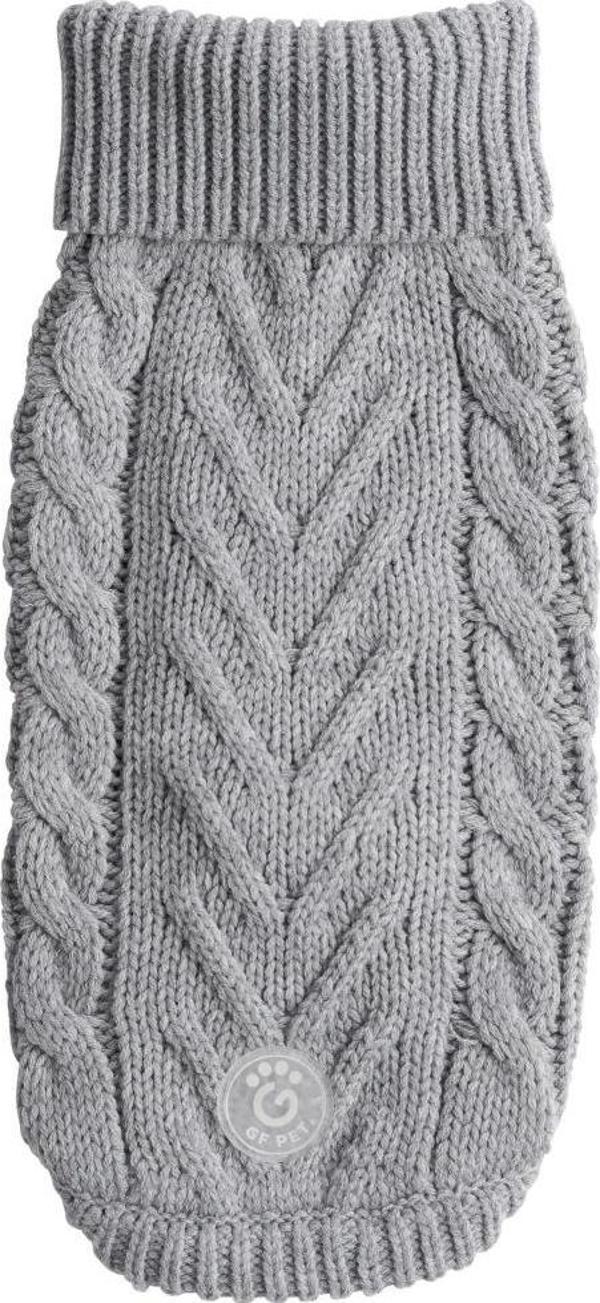 GF PET Chalet Köpek Süveteri Gri Medium - Image 1