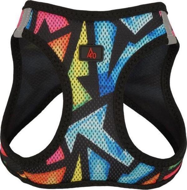 A40 Graffıtı Air Mesh Köpek Göğüs Tasması Large - Image 1