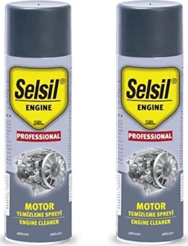 Selsil 2 X 500 Ml Motor Temizleme Spreyi - Image 1