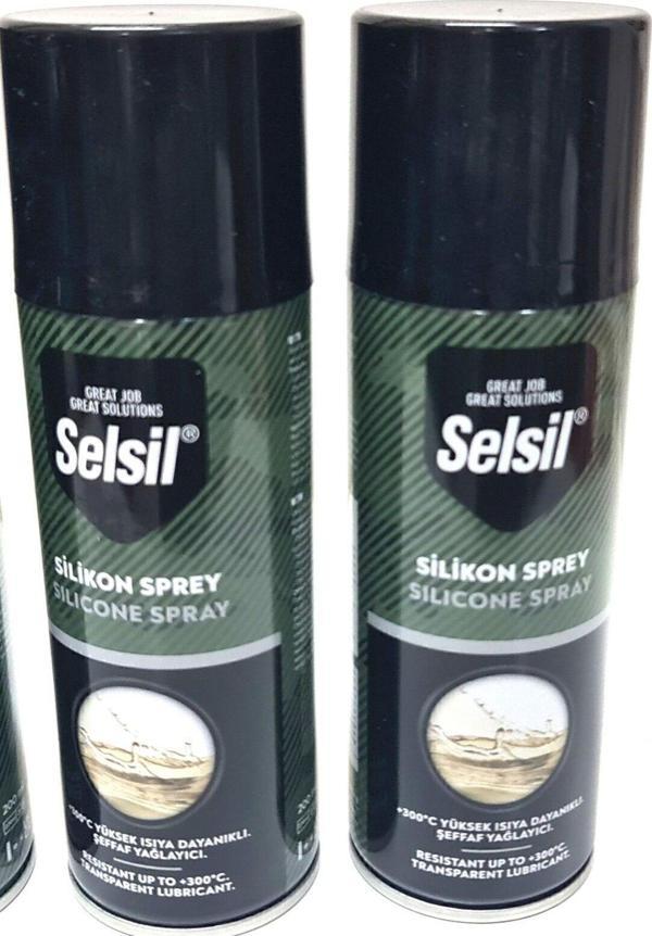 Selsil 2 Adet Silikon Sprey 500 Ml X 2 Adet - Image 1