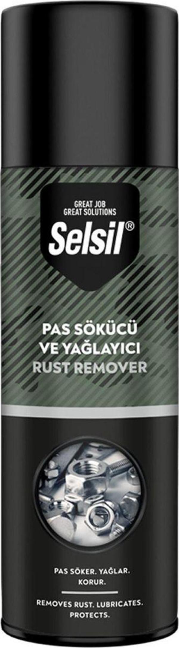 Selsil Bisiklet Zinciri Temizleyici Pas Sökücü Ve Yağlayıcı Sprey 200 Ml - Image 1