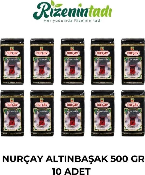 NURÇAY Altınbaşak Çay 500 gr x 10 ADET - Image 1