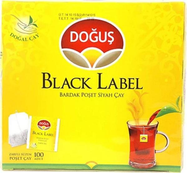 Doğuş Black Label Bardak Poşet Çay 100'lü - Image 1