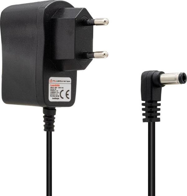 Powermaster PM-15255 5 Volt - 1.2 Amper 5.5*2.5 Mm  Uçlu Priz Tipi Adaptör - Image 1