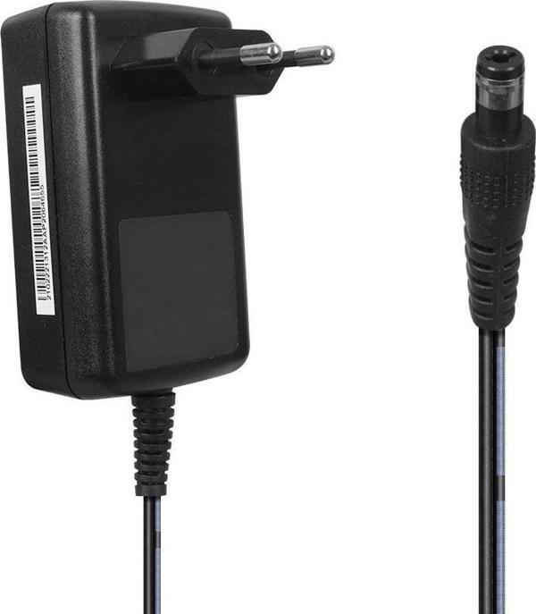 Oem 12 Volt - 1 Amper 5.5x2.5 Mm Uçlu Plastik Kasa Priz Tip Adaptör - Image 1