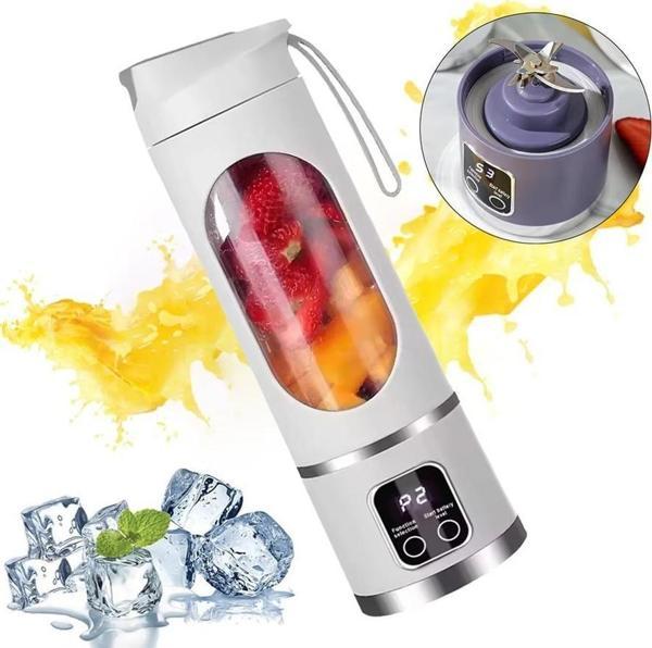 Sunup SN-25963 Taşınabilir Dijital Ekranlı Beyaz Meyve Sıkacağı - Image 1