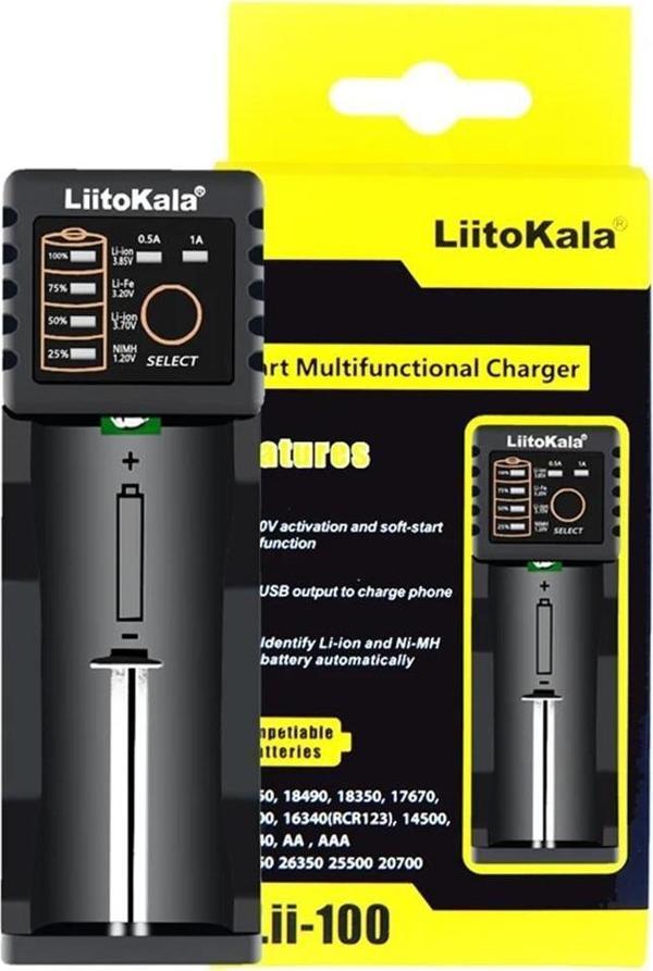 Liitokala LII-100 Pil Şarj Cihazı - Image 1