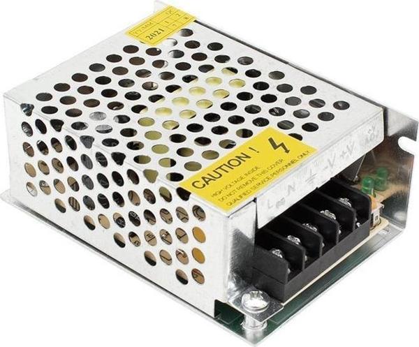 Powermaster PM-14063 12 Volt - 2 Amper - 24 Watt Metal Kasa Adaptör - Image 1