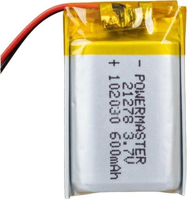 PowerMaster 102030 3.7 Volt 600 Mah Lityum Polimer Pil - Image 1